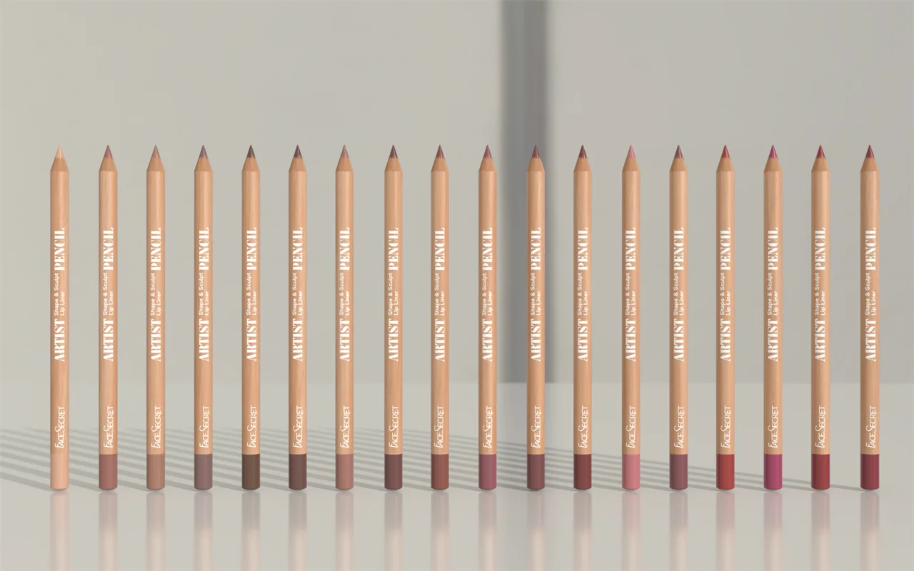 Lip Liner Pencil Set: Long Lasting