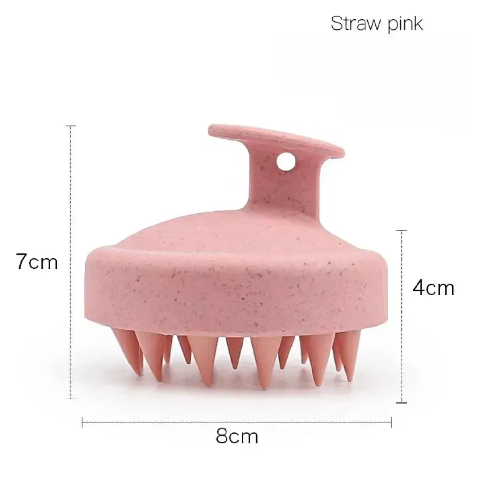 Silicone Scalp Massage Shampoo Brush