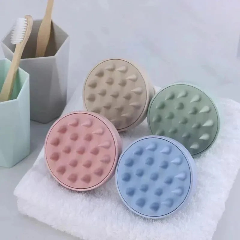 Silicone Scalp Massage Shampoo Brush