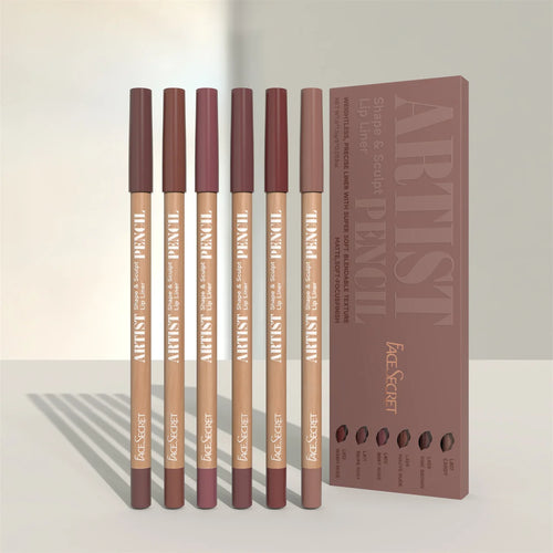 Lip Liner Pencil Set: Long Lasting