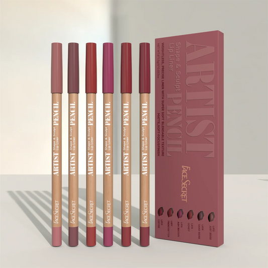 Lip Liner Pencil Set: Long Lasting