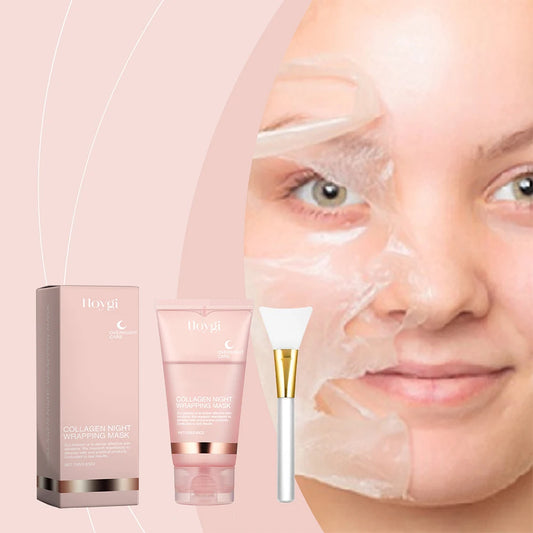 Collagen peel-off Night Mask : Moisturizing & Brightening Treatment